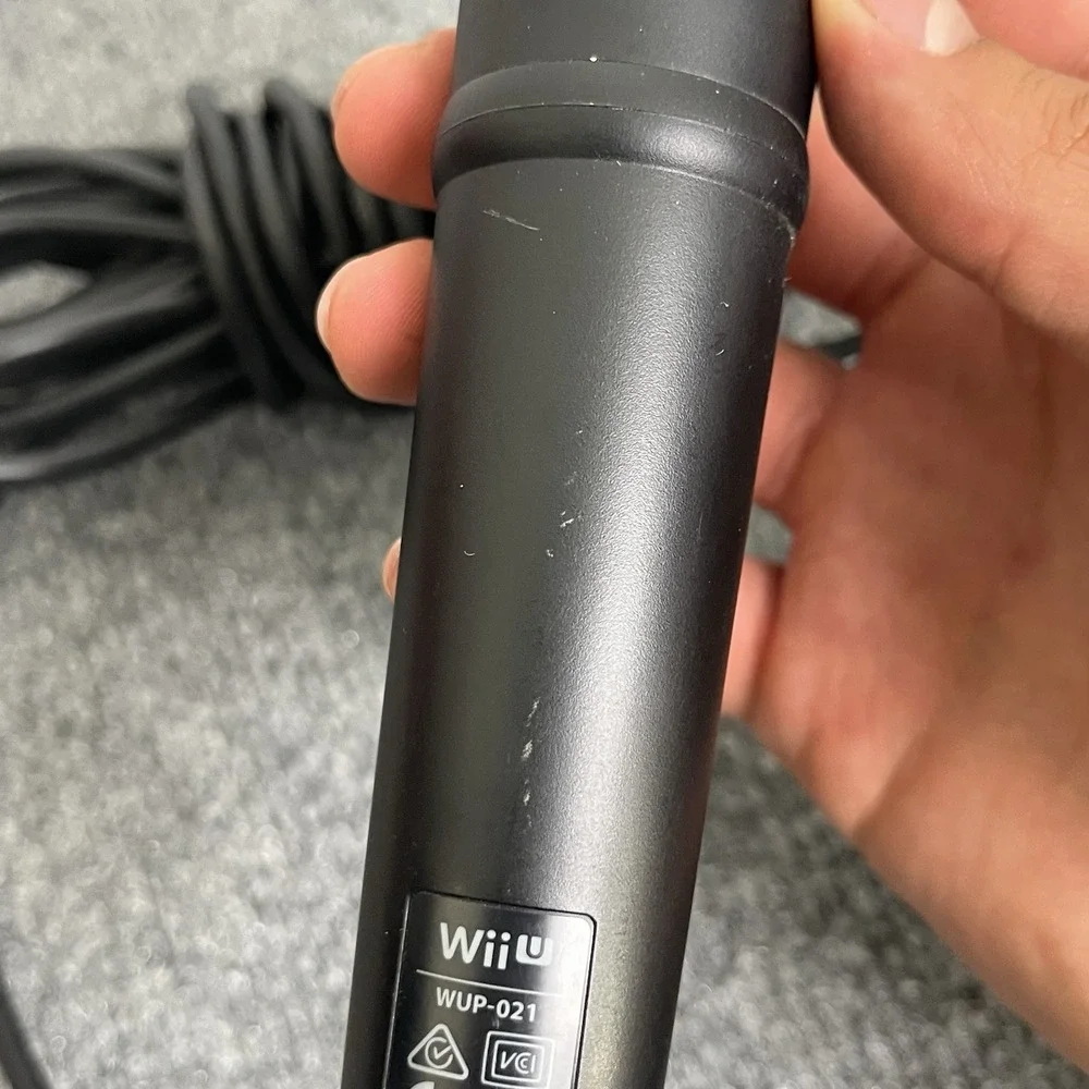Nintendo Wii U Microphone WUP-021 Wired USB Tested and Working